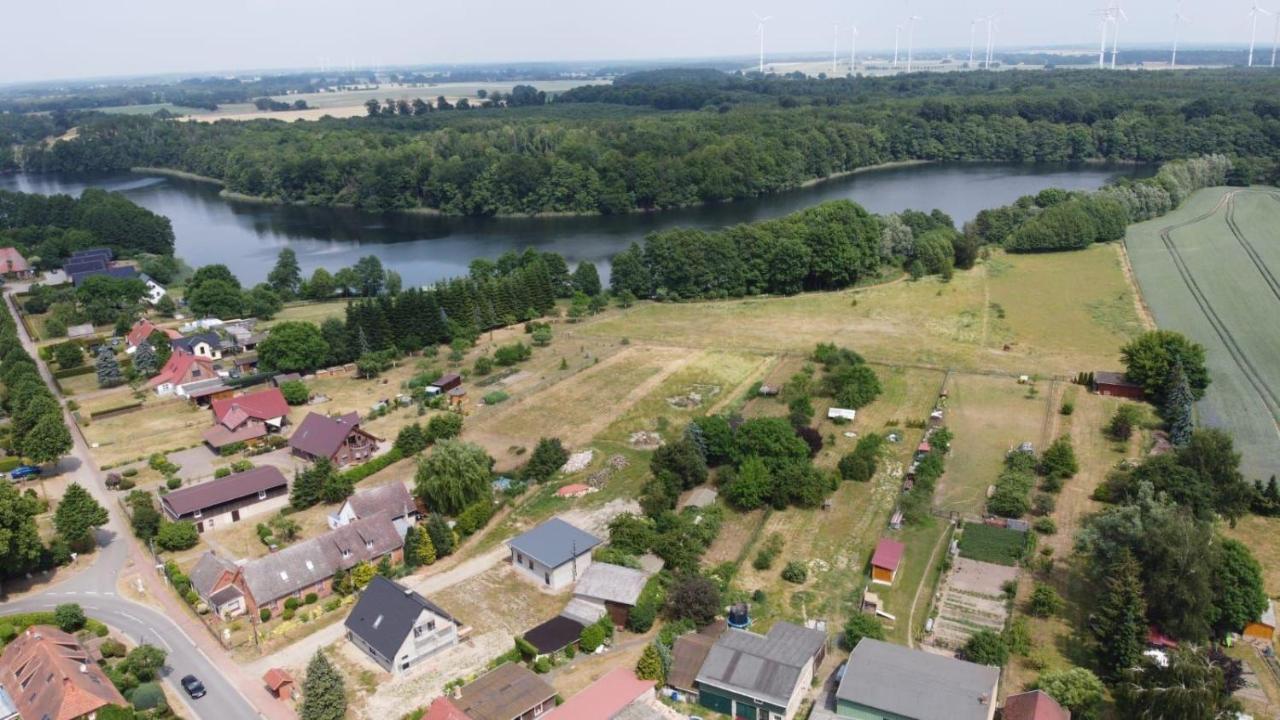 Ferienwohnung-In-Mecklenburg-Am-Kritzower-See-Mit-Ruderboot Kritzow  Dış mekan fotoğraf